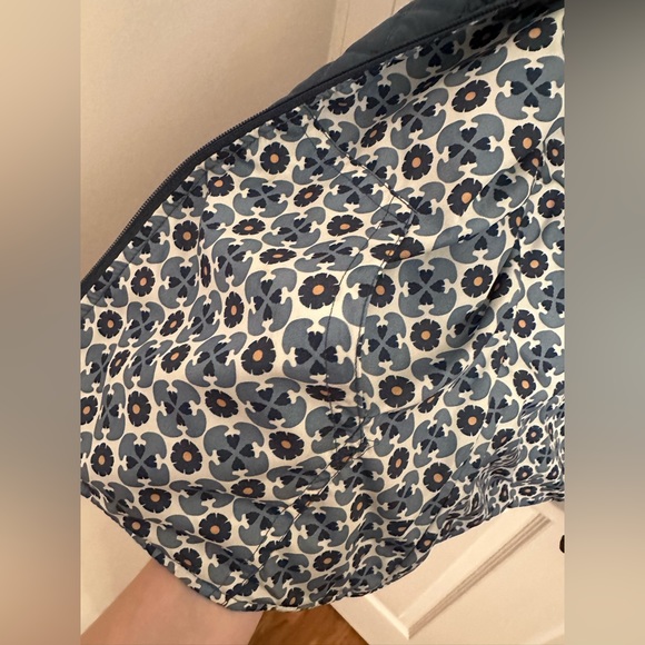 Reversible Puffer Insulation Vest Silver Pockets Zipper - Picture 4 of 11